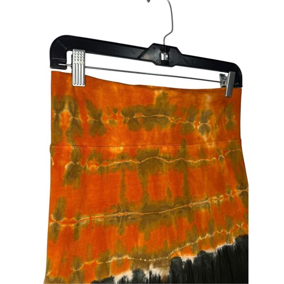 Solitaire Women’s Small Tiered Patchwork Maxi Skirt Indie Hippie Festival - Picture 2 of 7